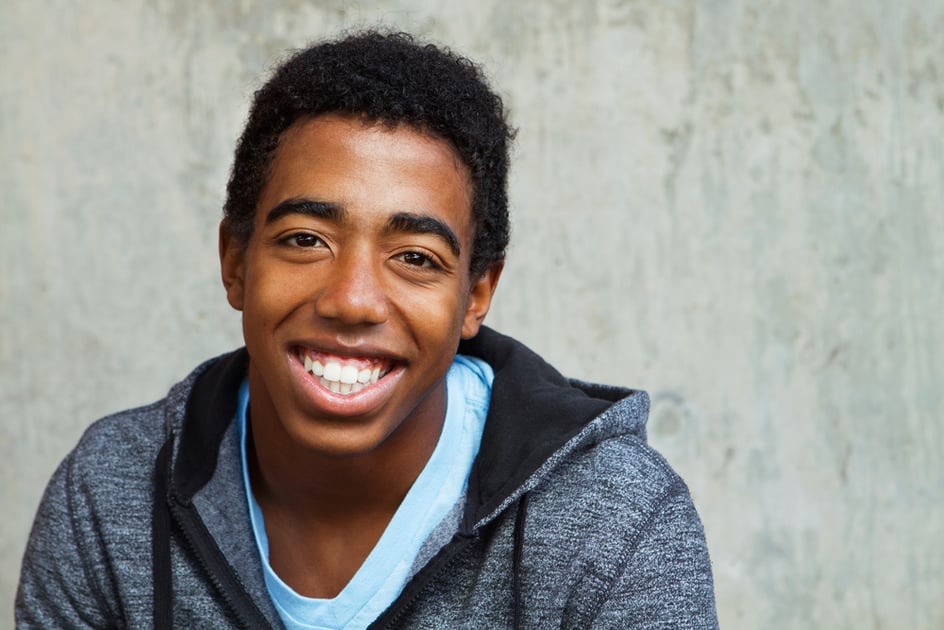 Smiling young man
